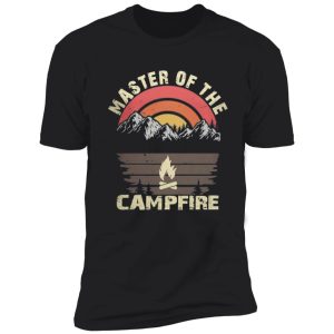master of the campfire. mountains at sunset shirt