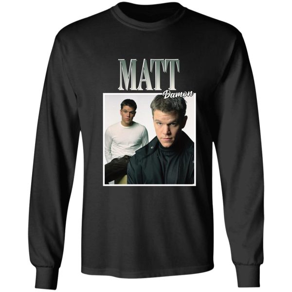 matt damon t-shirt long sleeve