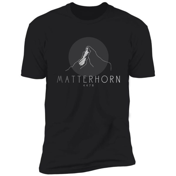 matterhorn alps hikers mountaineering shirt