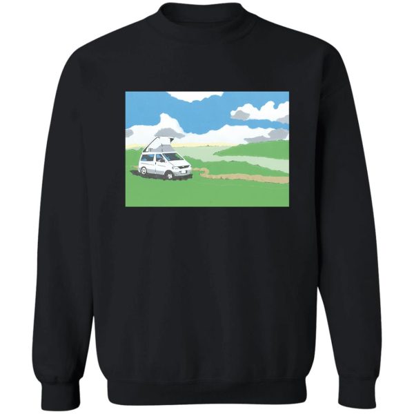 mazda bongo friendee camper van collage picture sweatshirt