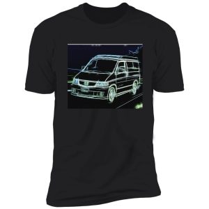 mazda bongo friendee campervan neon design shirt