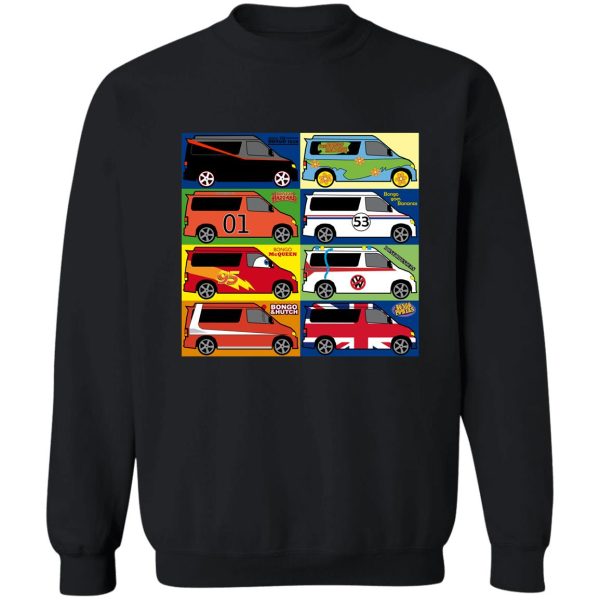 mazda bongo iconic decal designs sweatshirt