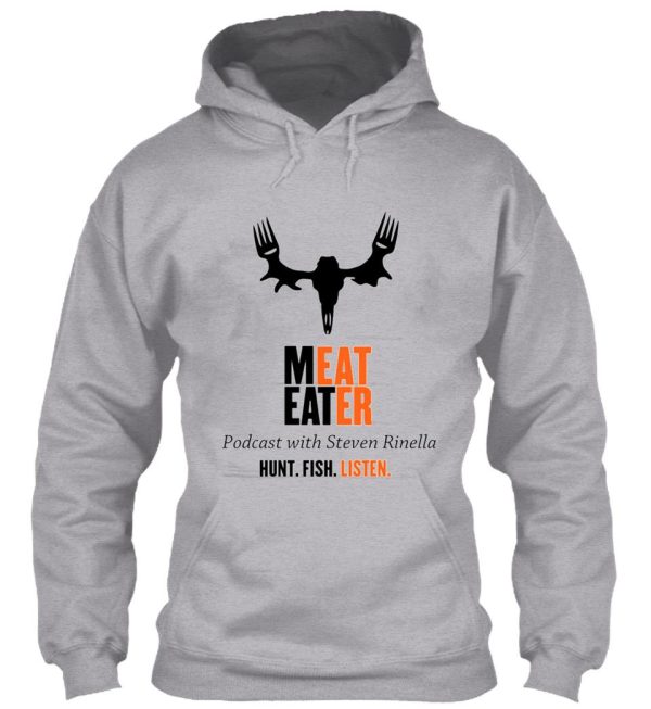 meat eater hunting podcast logo hoodie