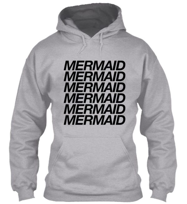 mermaid mermaid - hipster sarcastic teen hoodie