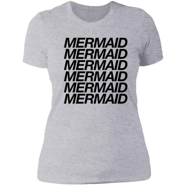 mermaid mermaid - hipster sarcastic teen lady t-shirt