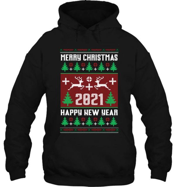 merry christmas happy new year 2021 cute funny hunting lovers christmas gift dogs hunting saying quotes hoodie