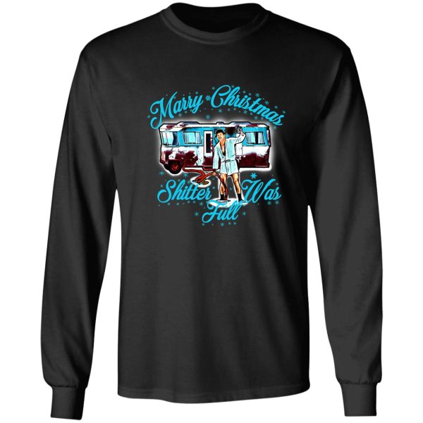 merry christmas shitter was full vintage long sleeve