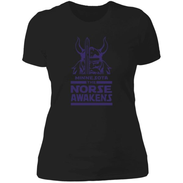 minnesotthe norse awakens halloween hunt tshirt lady t-shirt