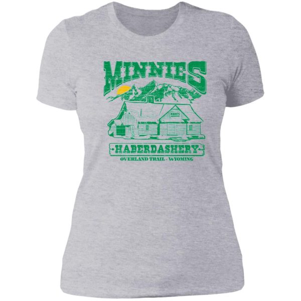 minnie's haberdashery lady t-shirt