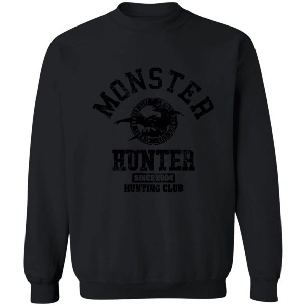 monster hunter hunting club ! sweatshirt