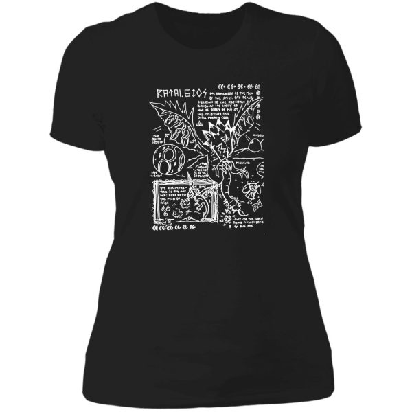 monster hunter - rathalos lady t-shirt