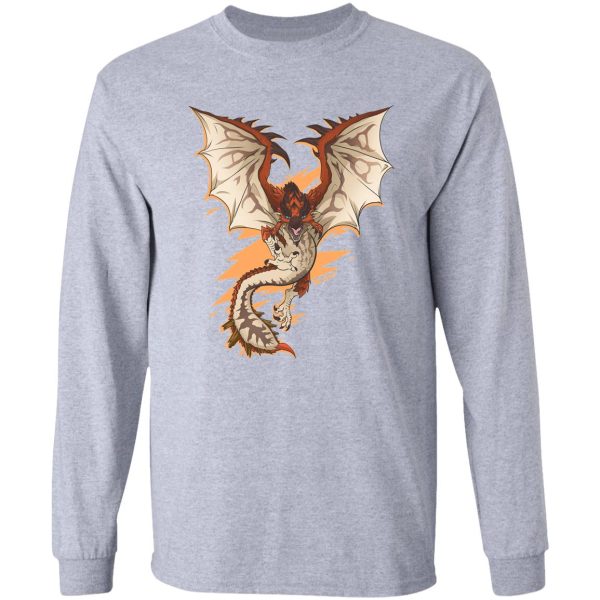 monster hunter - rathalos - long sleeve