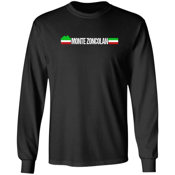 monte zoncolan italian cycling long sleeve
