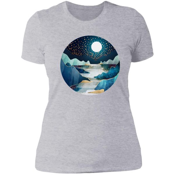 moon glow lady t-shirt