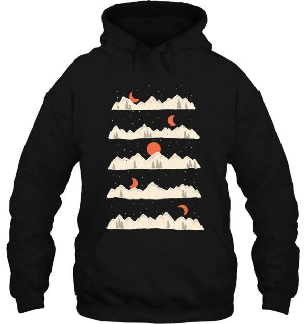 moonrises...moonsets... hoodie