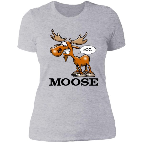 moose lady t-shirt