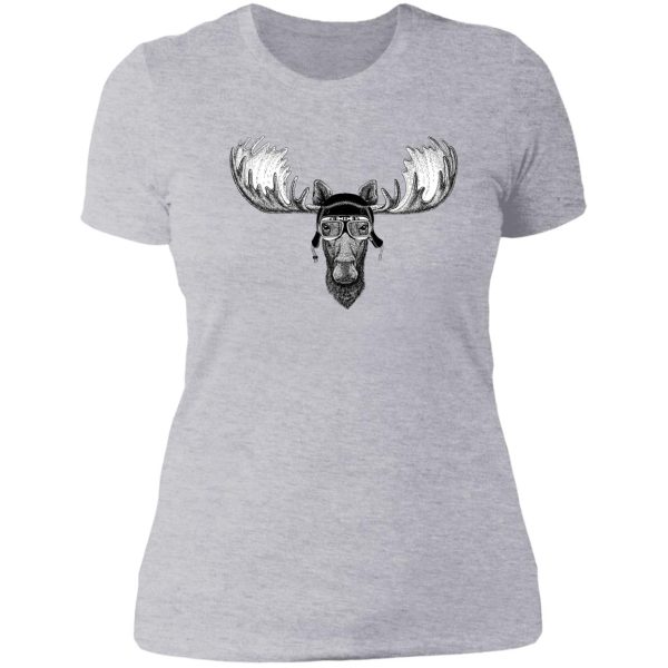 moose pilot lady t-shirt