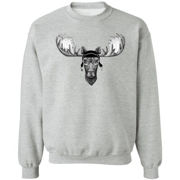 moose pilot sweatshirt