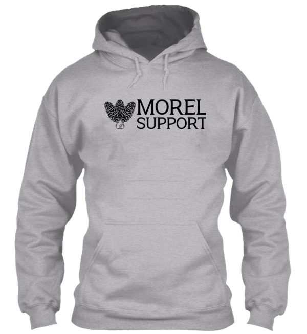 morel support hoodie