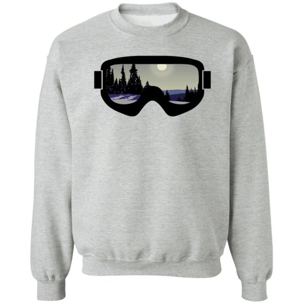 morning goggles goggle art dopeyart sweatshirt