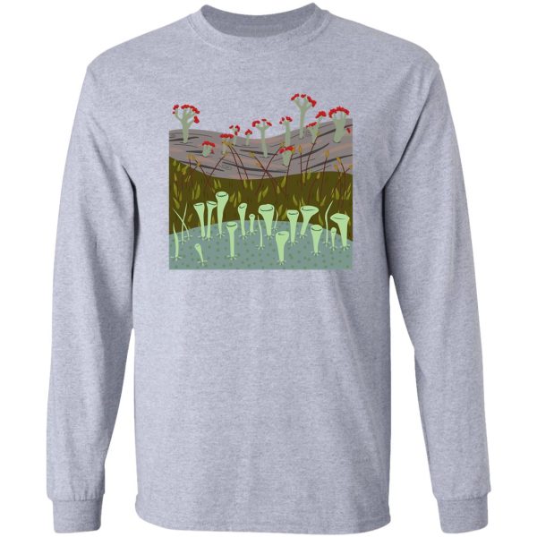 moss with lichens long sleeve