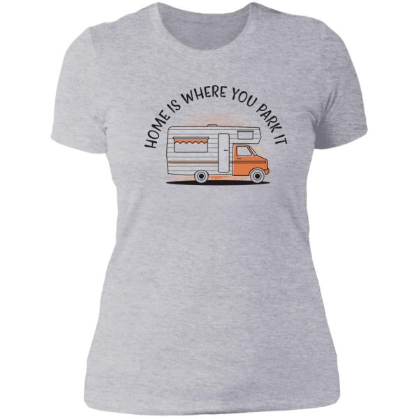 motorhome lady t-shirt