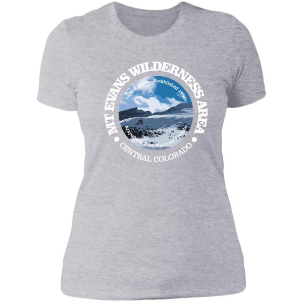 mount evans wilderness (wa) lady t-shirt