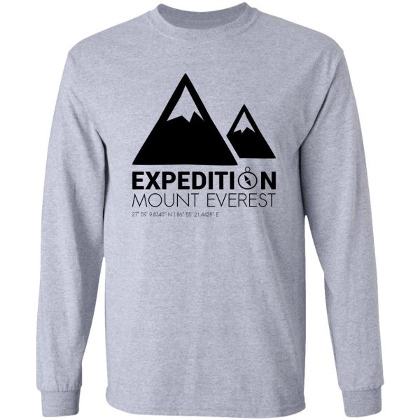 mount everest expedition long sleeve