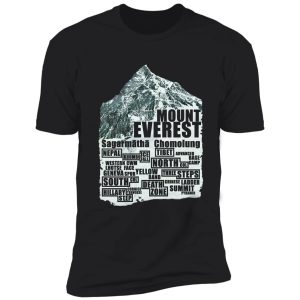 mount everest - routes shirt