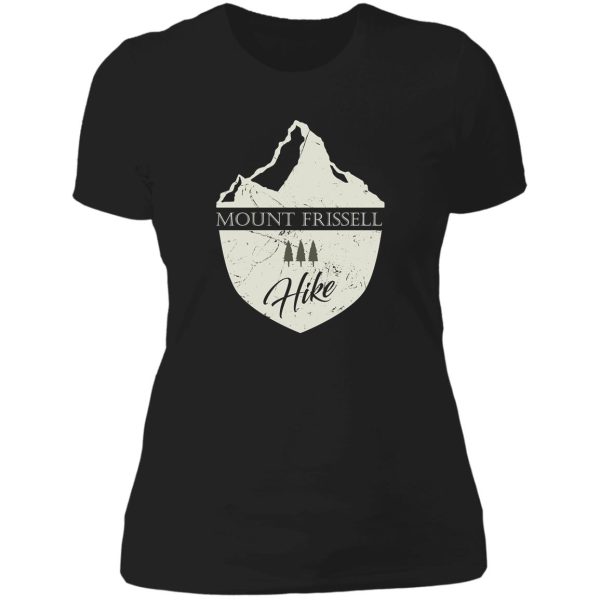 mount frissell mountain hike lady t-shirt