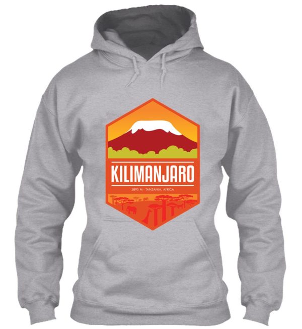 mount kilimanjaro - tanzania africa hoodie