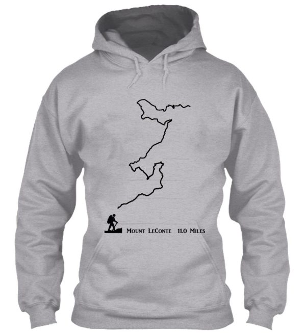 mount leconte hiking trail hoodie