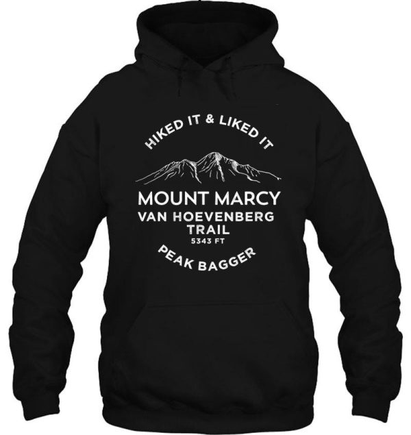 mount marcy van hoevenberg trail hoodie