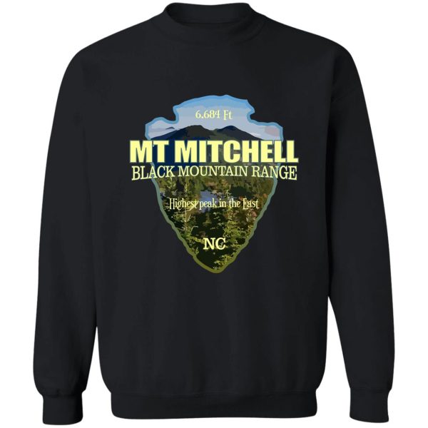 mount mitchell (arrowhead) sweatshirt