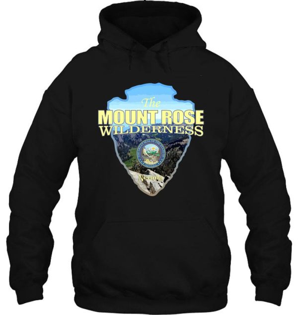 mount rose wilderness (arrowhead) hoodie