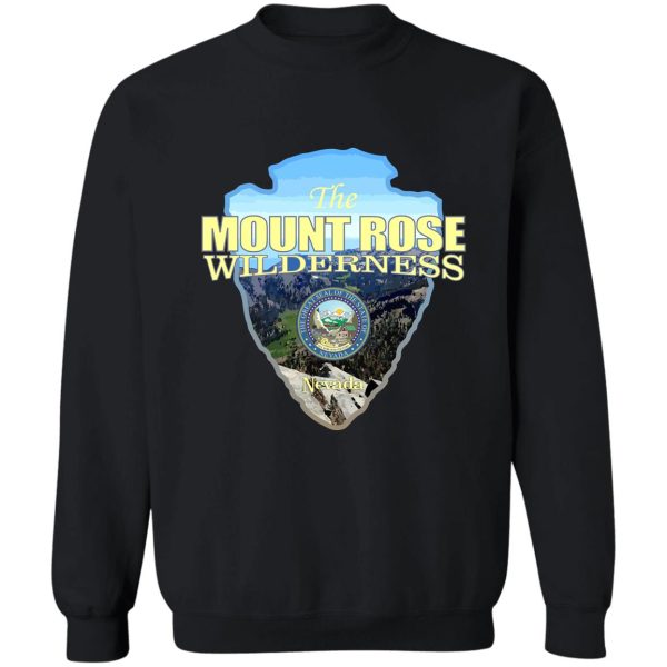 mount rose wilderness (arrowhead) sweatshirt