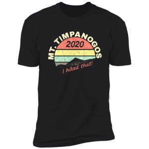 mount timpanogos 2020 hiking shirt