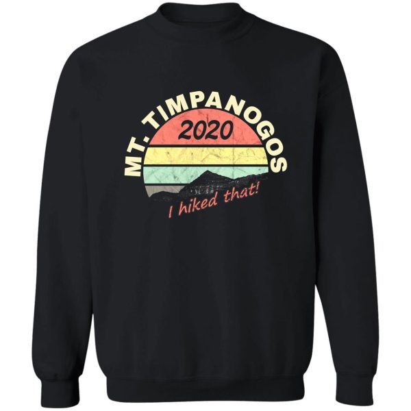 mount timpanogos 2020 hiking sweatshirt