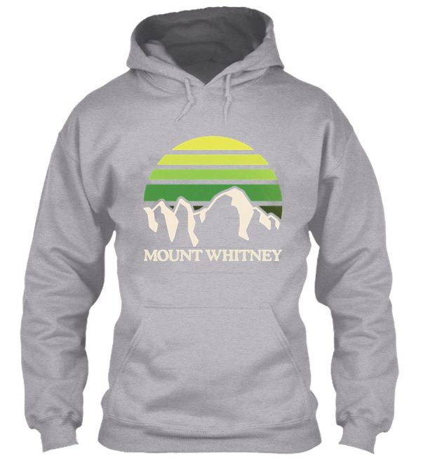 mount whitney mountain sun hoodie