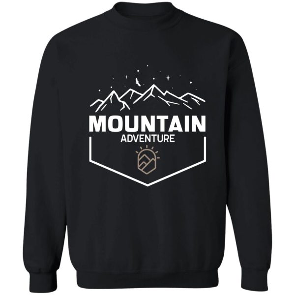 mountain adventure sweatshirt