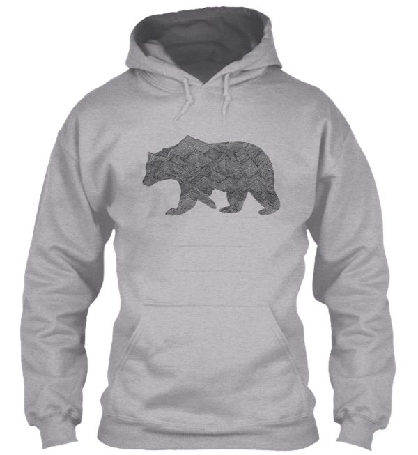 mountain bear hoodie