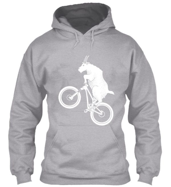 mountain bike goat hoodie