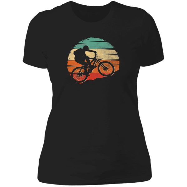 mountain bike vintage mtb lady t-shirt
