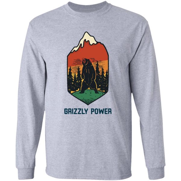mountain grizzly power design long sleeve
