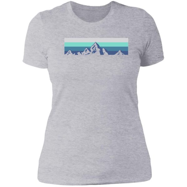 mountain hike! lady t-shirt