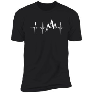 mountain in my heartbeat t shirt shirt