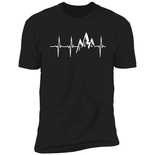 mountain in my heartbeat t shirt shirt