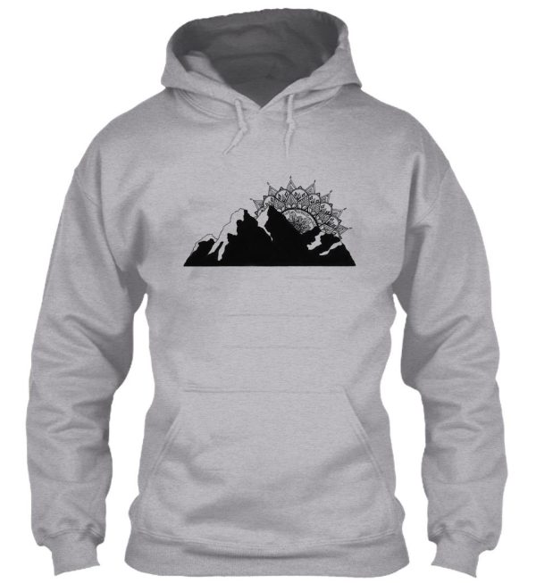 mountain mandala hoodie