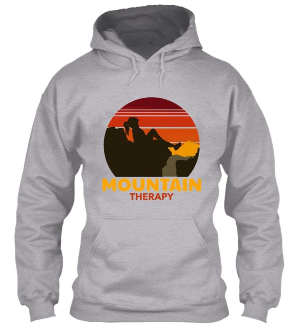 mountain therapy hoodie