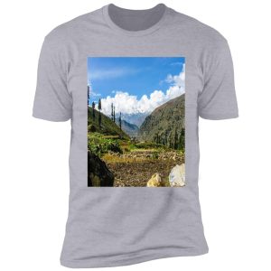 mountain trees with landscape - wildernessscenery shirt